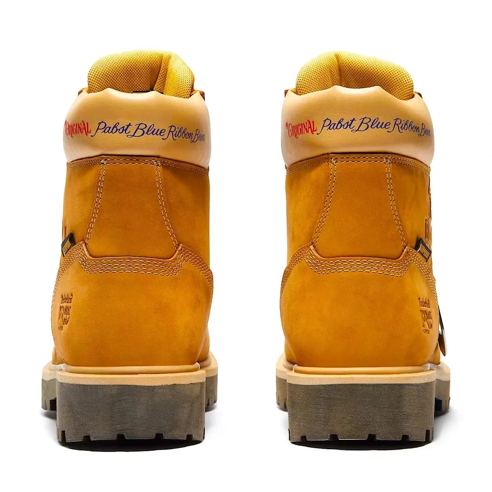👢🍺 TIMBERLAND PRO X PABST BLUE RIBBON 6” SOFT TOE BOOT 👢🍺 - Picture 6 of 6
